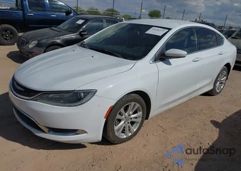 2016 Chrysler 200 Limited z USA, uszkodzony, nr VIN 1C3CCCAB1GN145197